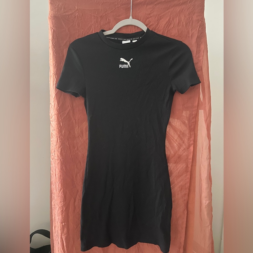 Puma size small black dress. Like new.